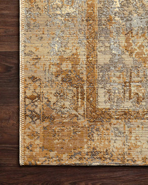 Mika MIK-11 Ant. Ivory/Copper Rug