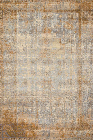Mika MIK-11 Ant. Ivory/Copper Rug