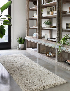 Mila Shag MIL-01 Grey Rug
