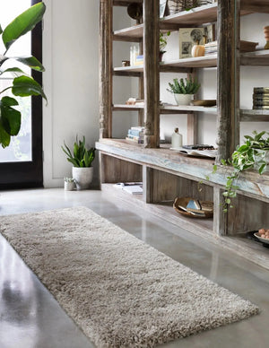Mila Shag MIL-01 Taupe Rug