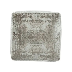 Milano 34105GBG Grey/Beige Pouf