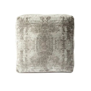 Milano 34105GBG Grey/Beige Pouf