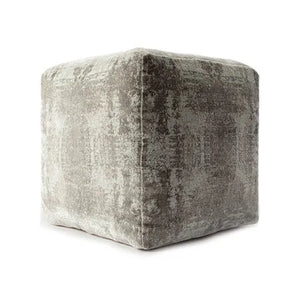 Milano 34105GBG Grey/Beige Pouf