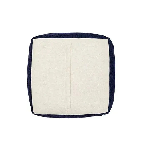 Milano 34107BLU Blue Pouf