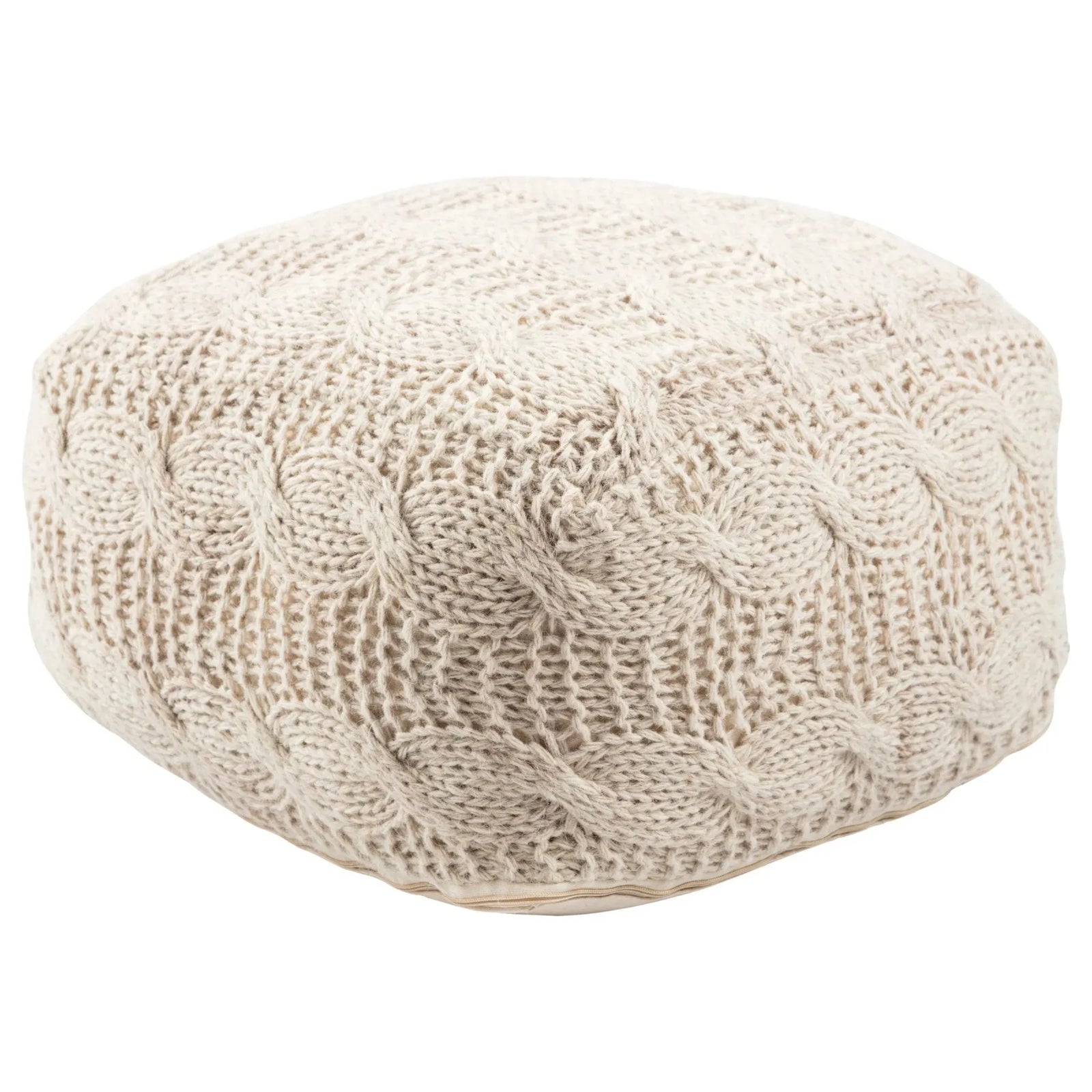 Milford MLF04 Sh-oslo Cream Pouf