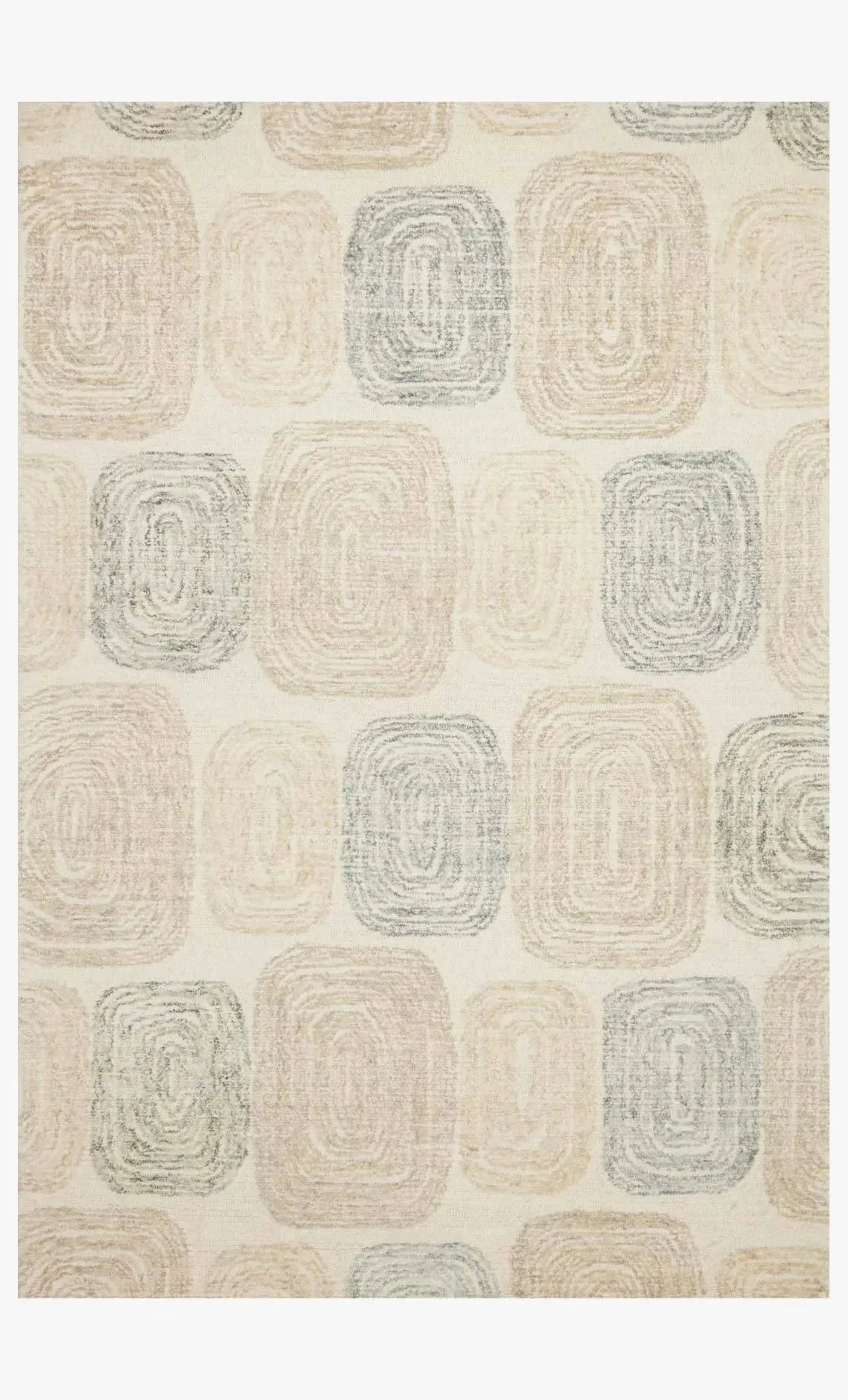 Milo Mlo-01 Teal/Neutral Rug