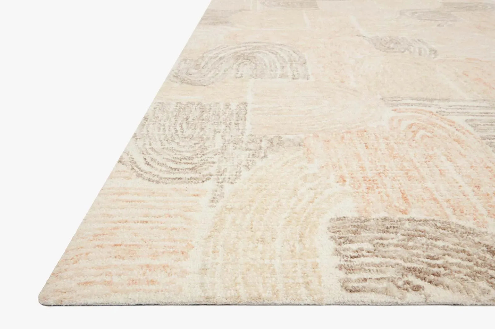Milo Mlo-02 Peach/Pebble Rug