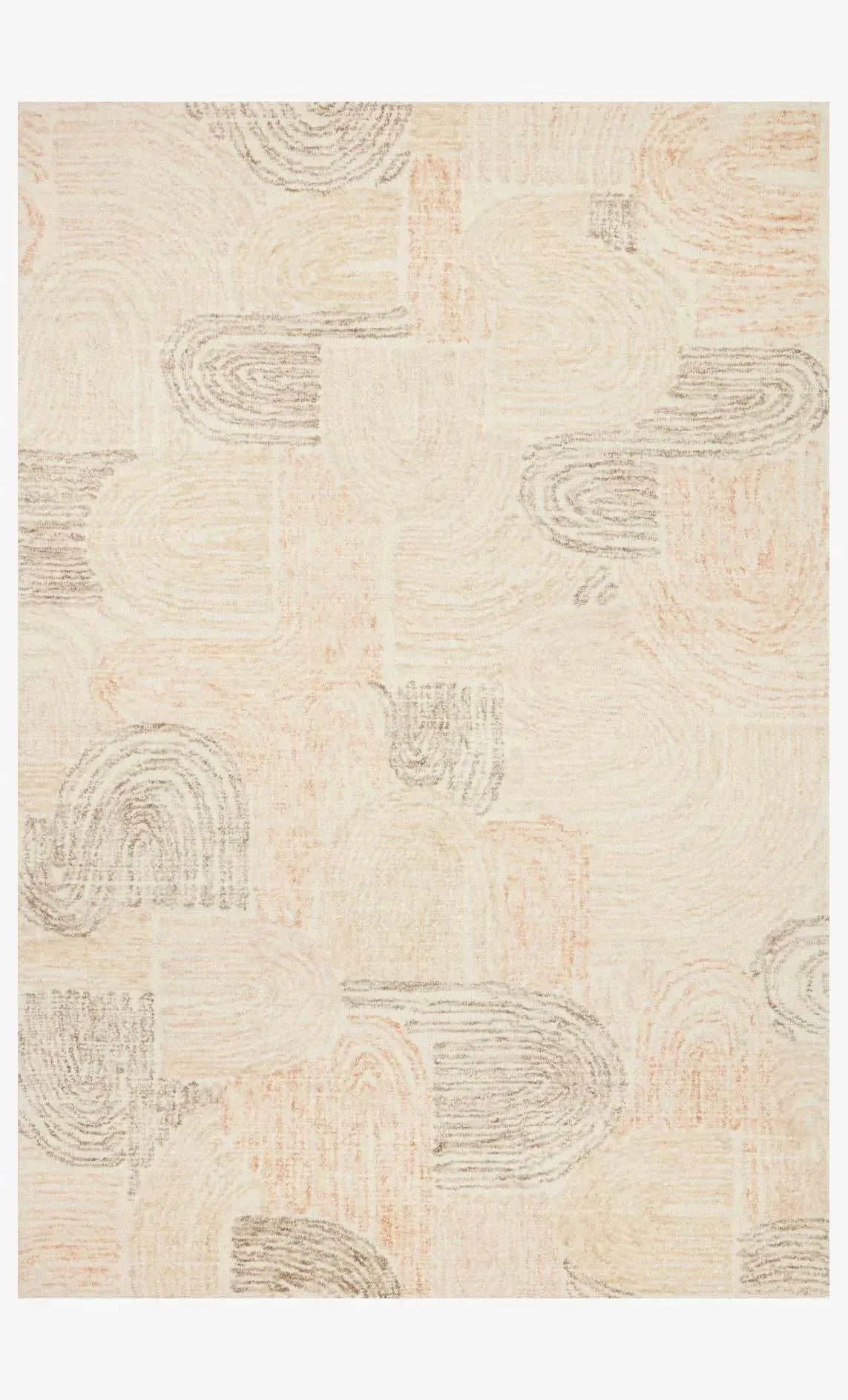 Milo Mlo-02 Peach/Pebble Rug