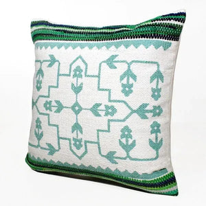 Mindy 07746GRI Green/Ivory Pillow