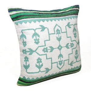 Mindy 07746GRI Green/Ivory Pillow