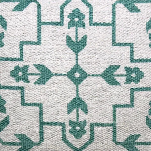 Mindy 07746GRI Green/Ivory Pillow