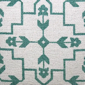 Mindy 07746GRI Green/Ivory Pillow