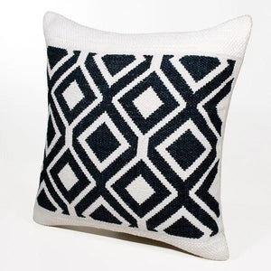 Mindy 07750IVU Ivory Blue Pillow