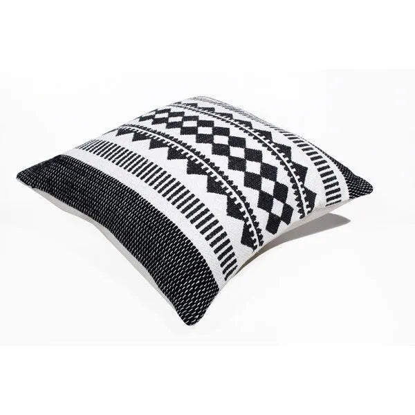 Mindy 07751BLI Black/Ivory Pillow