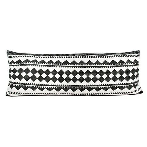 Mindy 07751BLI Black/Ivory Pillow