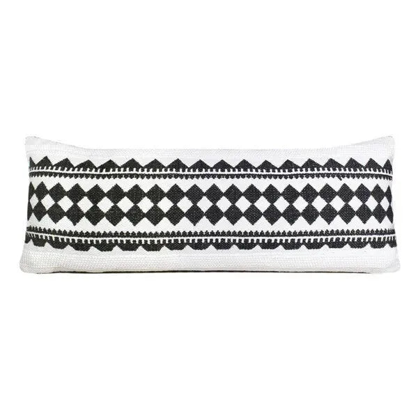 Mindy 07752IOB Ivory/Black Pillow