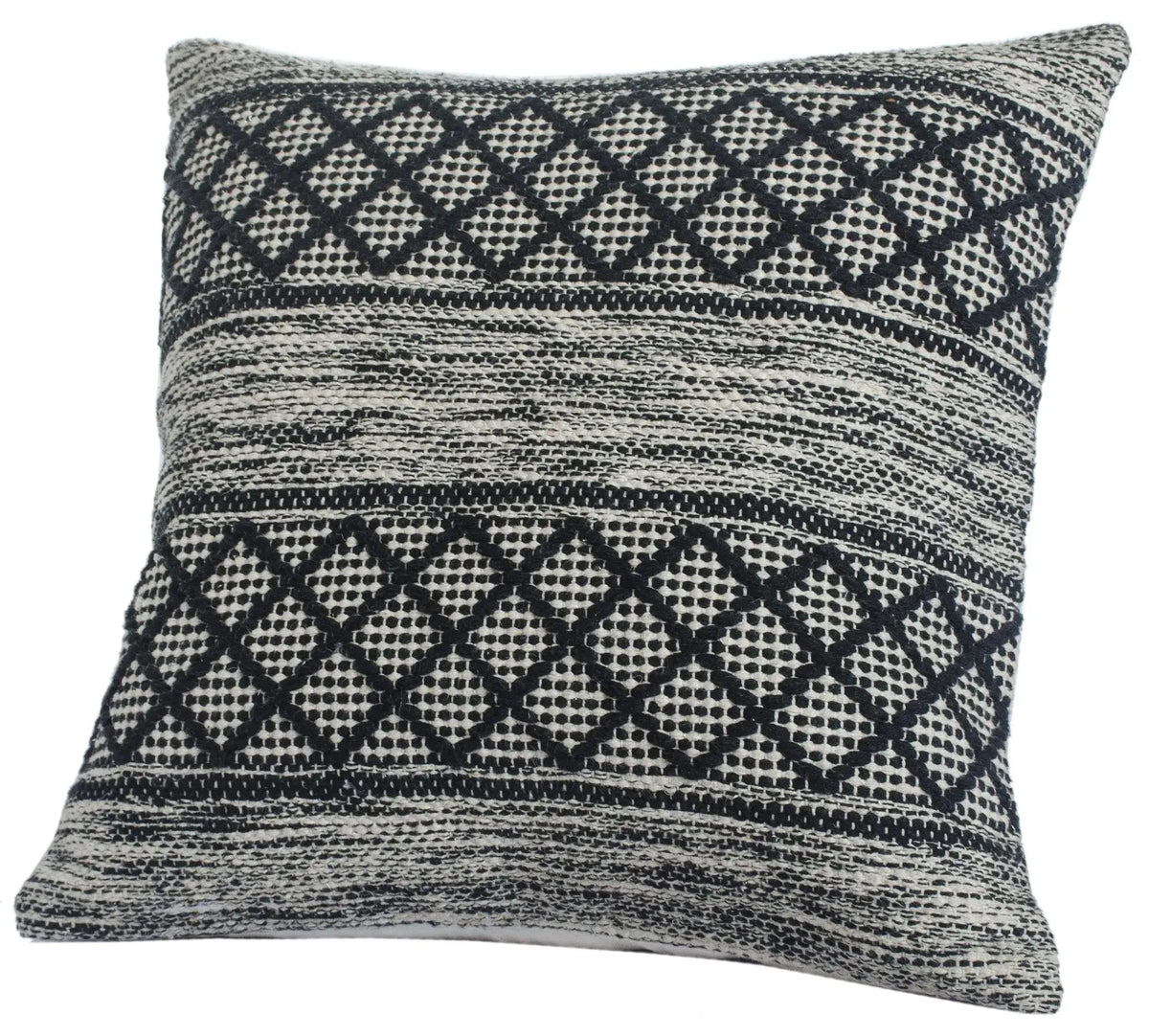 Mindy Lr07616 Gray/Black Pillow