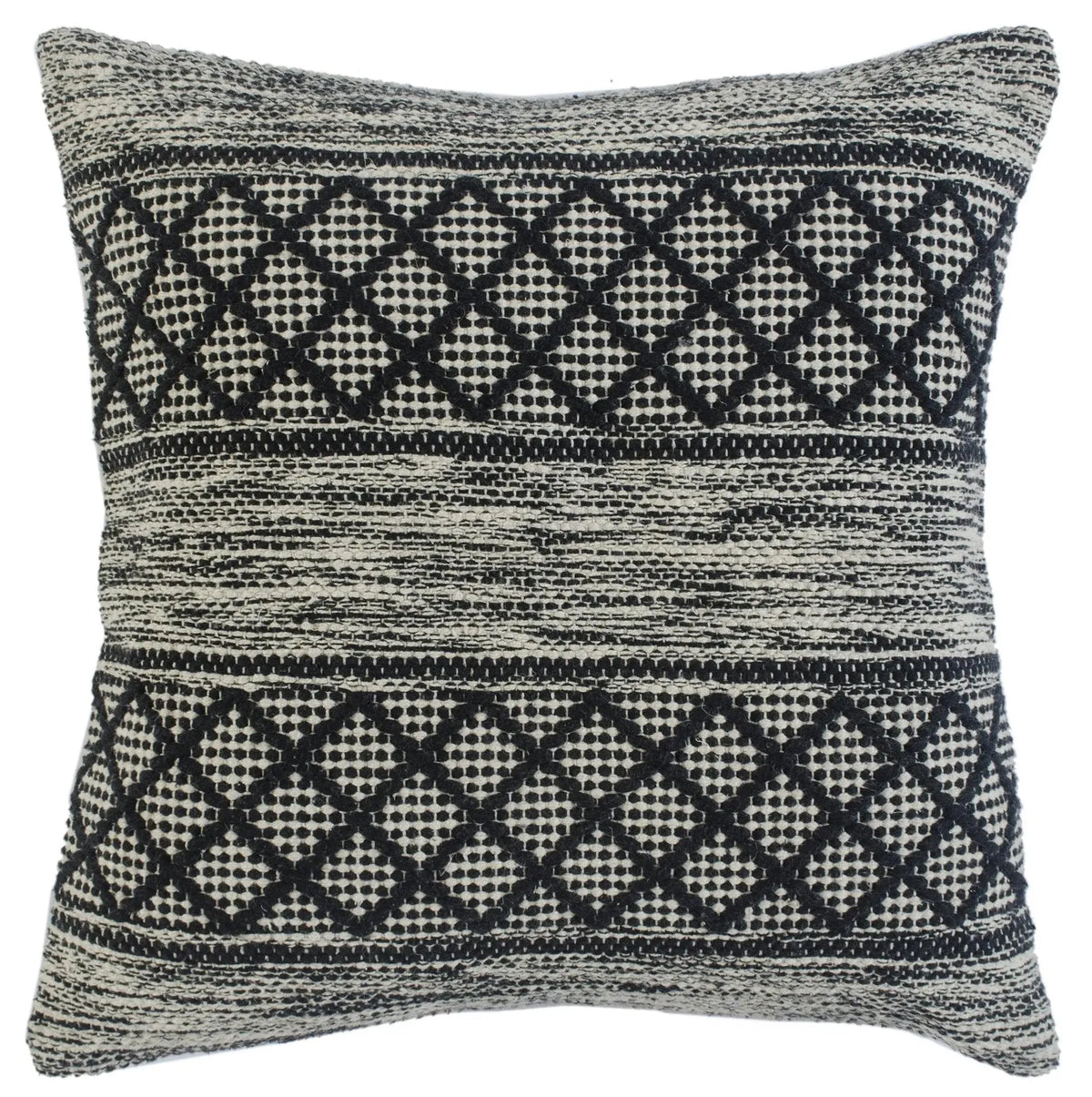 Mindy Lr07616 Gray/Black Pillow