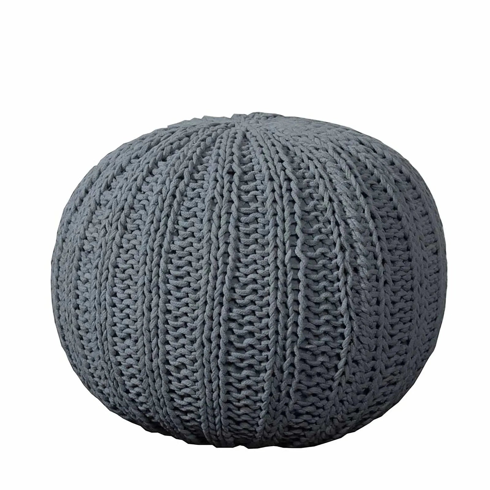 Minimalist Gray LR08124 Pouf