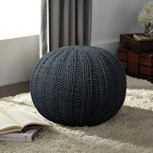 Minimalist Gray LR08124 Pouf