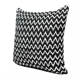 Modern Motif 07742BLI Black/Ivory Pillow