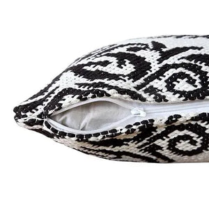 Modern Motif 07756BKT Black/White Pillow