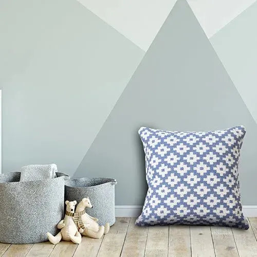 Modern Motif 07759BHR Blue Horizon Pillow