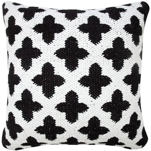 Modern Motif 07761BKT Black/White Pillow