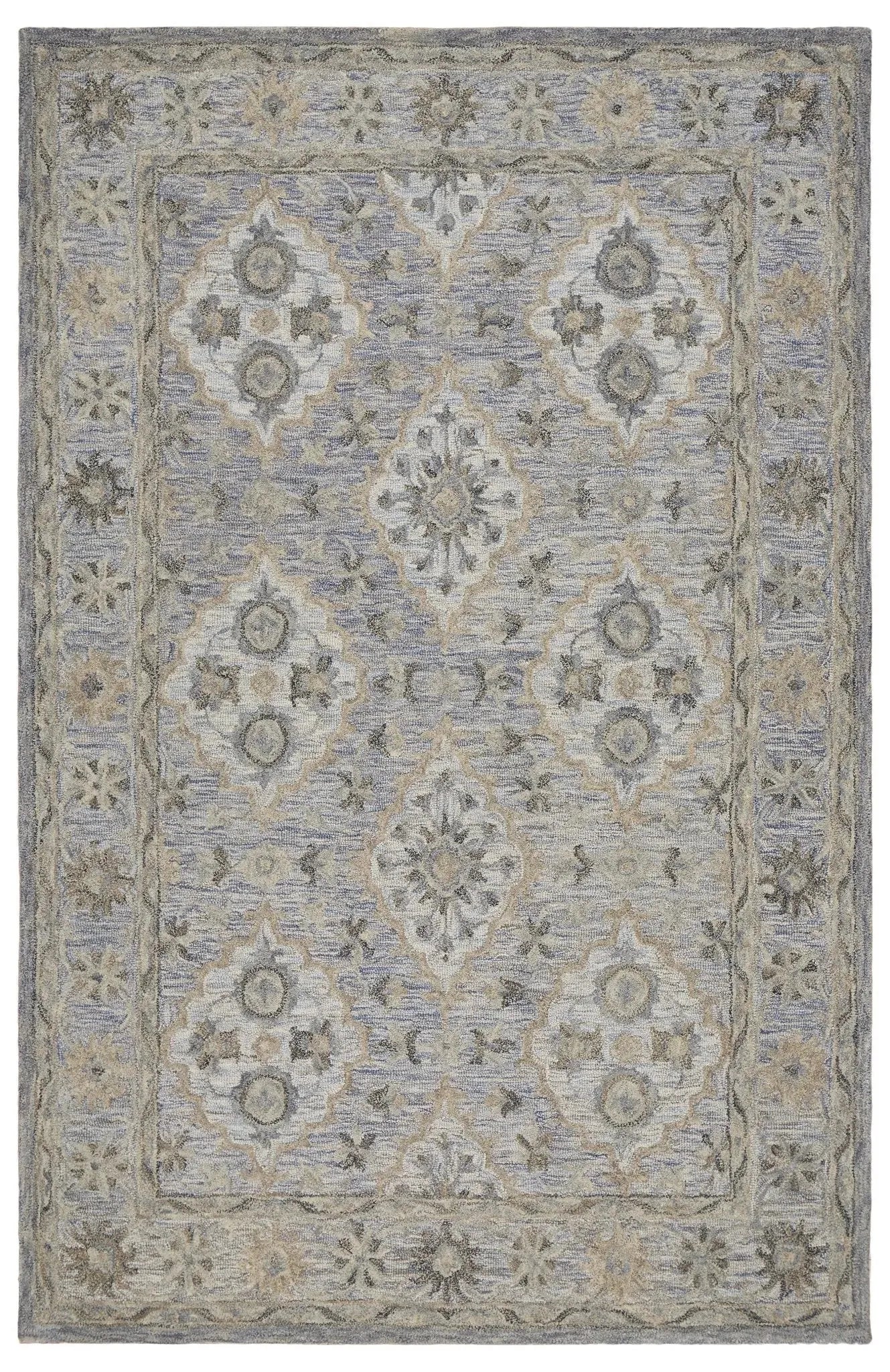 Modern Traditions LR81285 Blue Rug