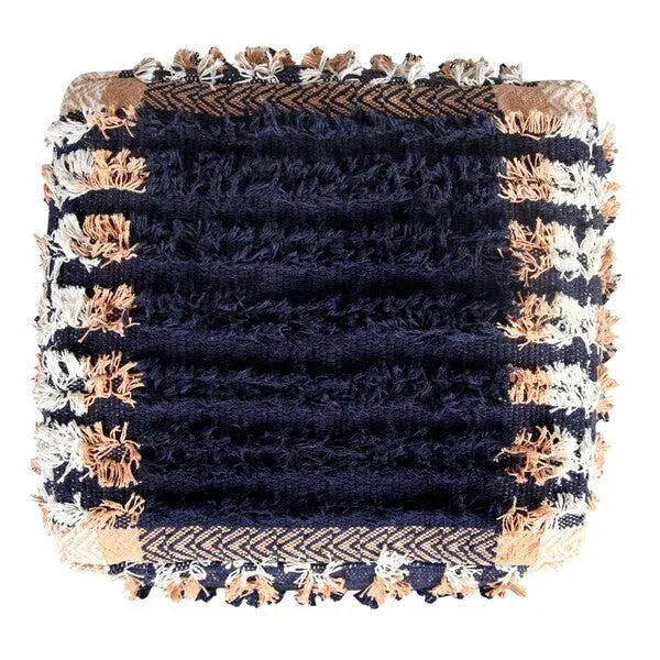 Monarch 34036NAV Navy Pouf