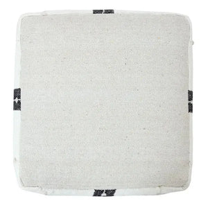 Monarch 34040BLK Black Pouf