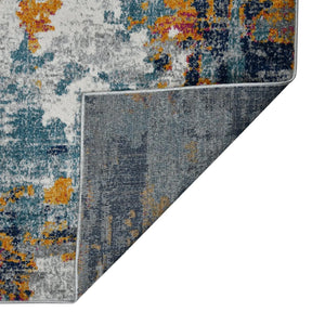 Montana MON-10 Orange/Blue Rug