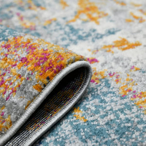 Montana MON-10 Orange/Blue Rug