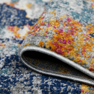Montana MON-10 Orange/Blue Rug
