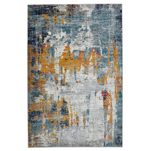 Montana MON-10 Orange/Blue Rug