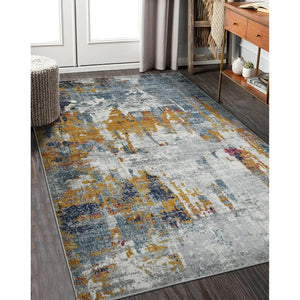 Montana MON-10 Orange/Blue Rug