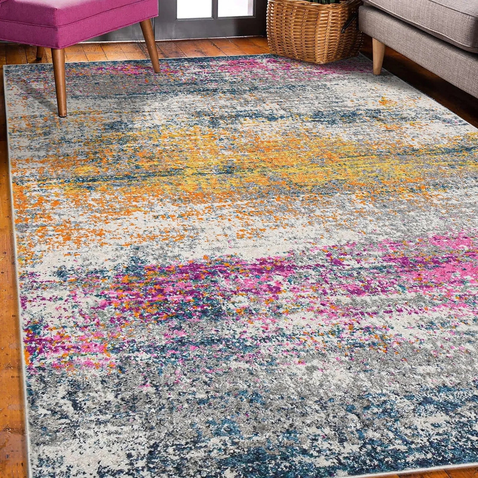 Montana MON-2 Orange/Pink Rug