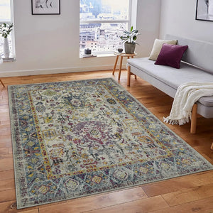 Montana MON-3 Grey/Orange Rug