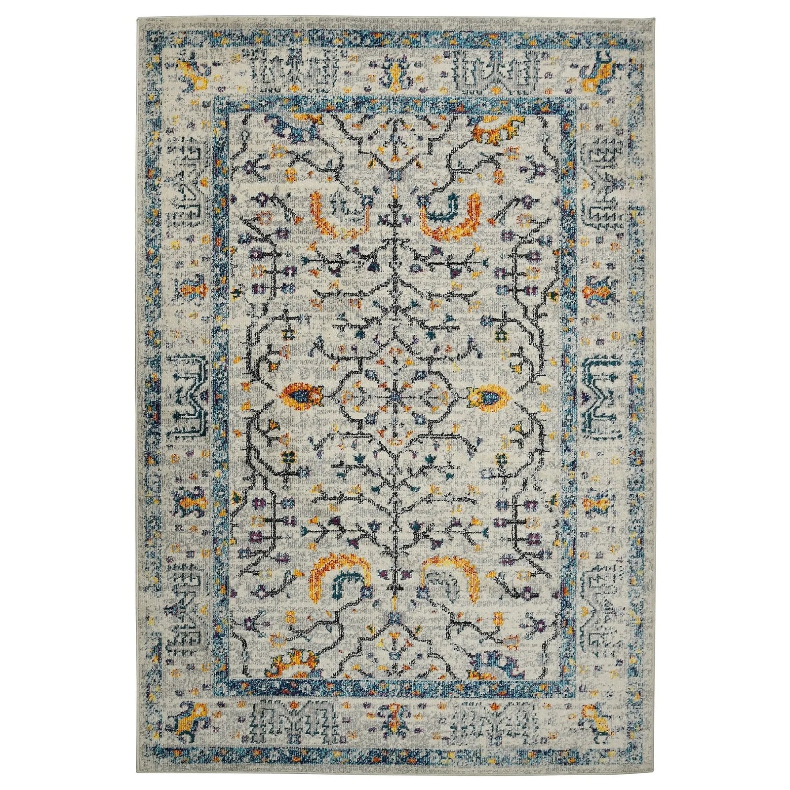Montana MON-4 Ivory/Yellow Rug
