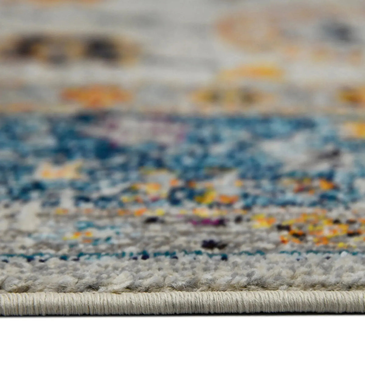 Montana MON-6 Blue/Orange Rug
