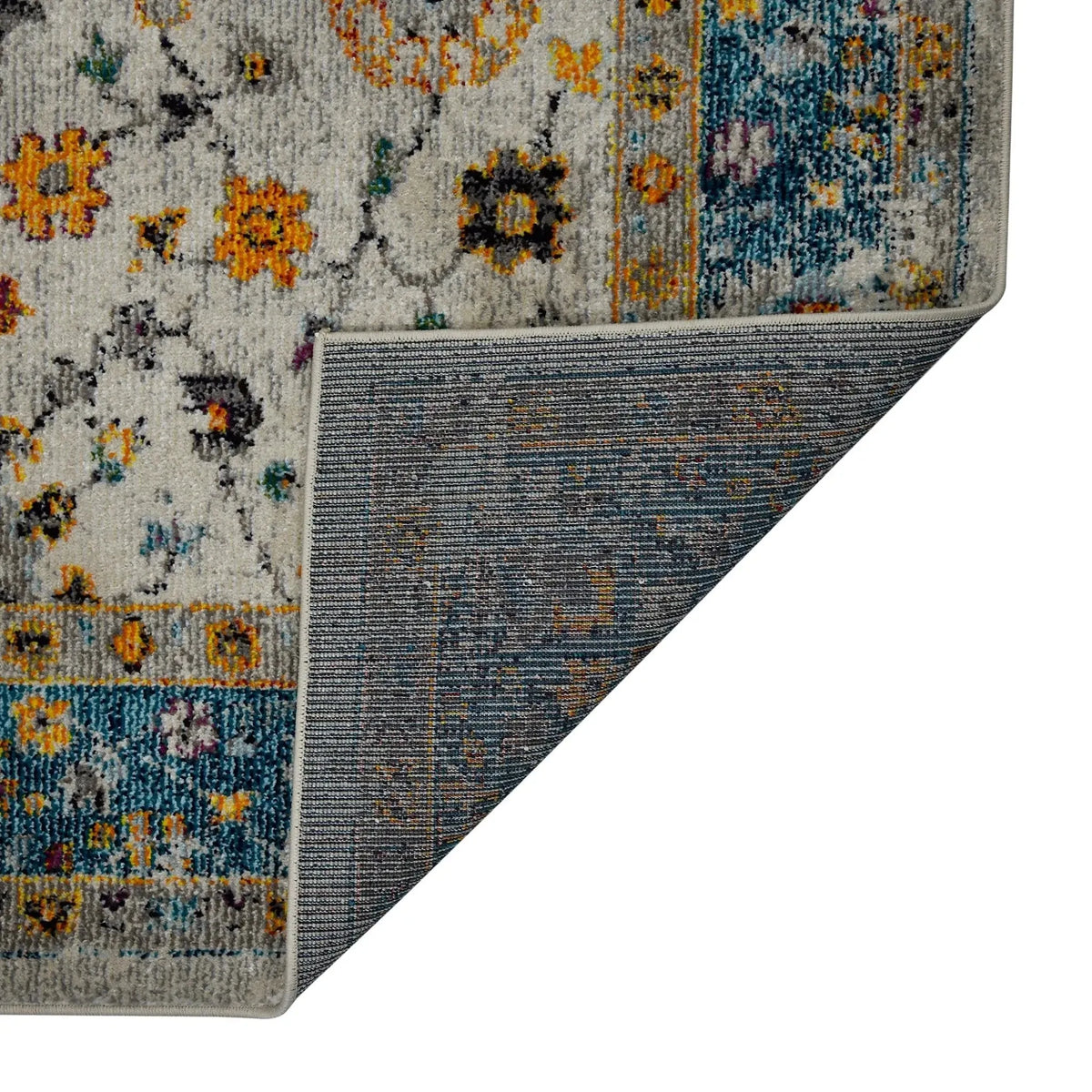 Montana MON-6 Blue/Orange Rug