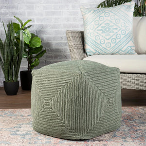 Montauk Mot05 Bridgehampton Green Pouf