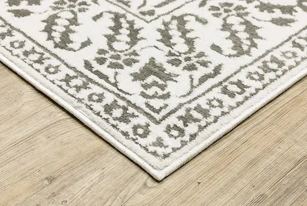Montecito 2062H Grey/White Rug