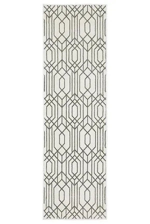 Montecito 4158W White/Grey Rug