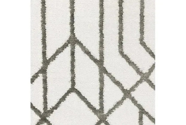 Montecito 4158W White/Grey Rug
