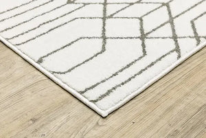 Montecito 4158W White/Grey Rug