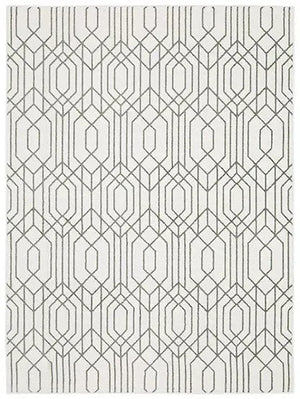 Montecito 4158W White/Grey Rug