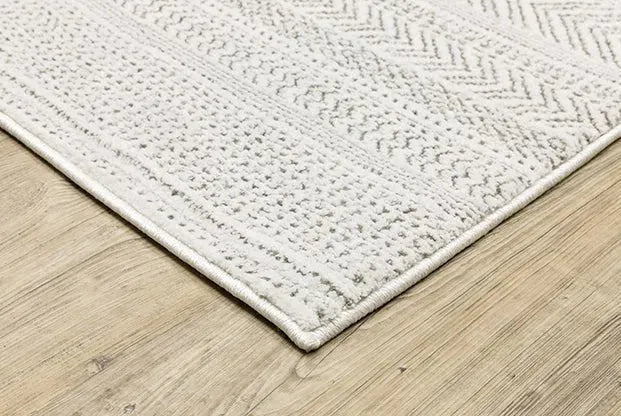 Montecito 4929E White/Grey Rug