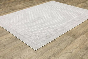 Montecito 94W White Rug