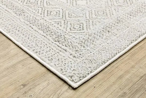 Montecito 94W White Rug